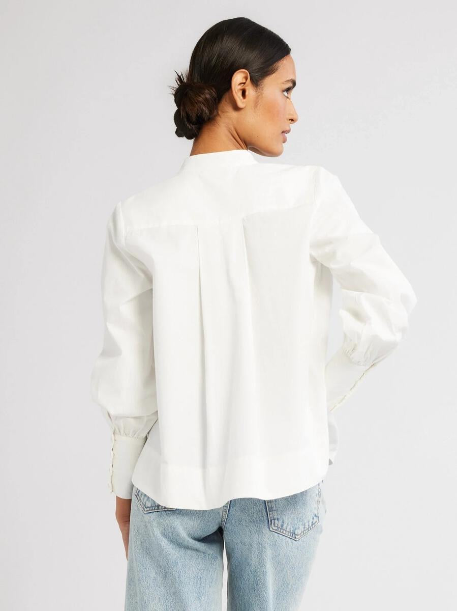 Freya Top in White by MILLE