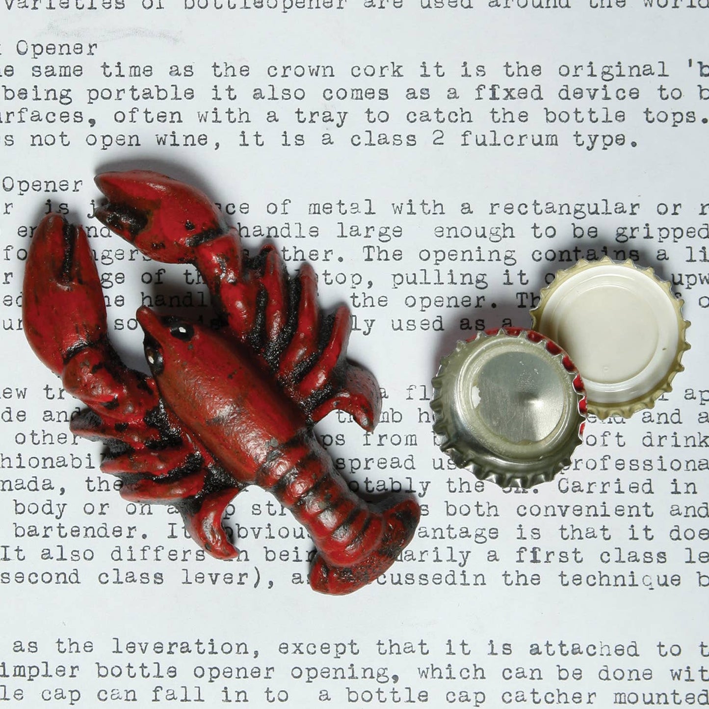 Lobster Bottle Opener