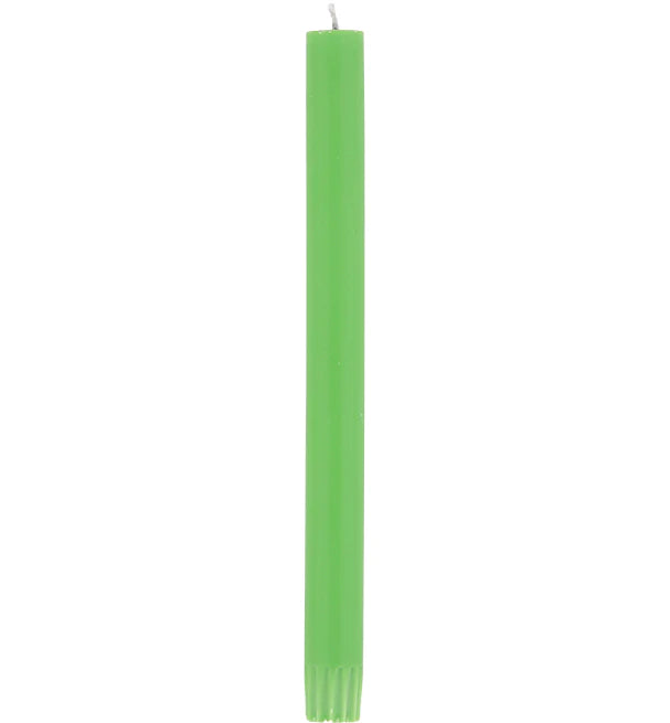 Candle Single Grass Green