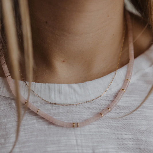 Necklace Shiloh Pink SALE