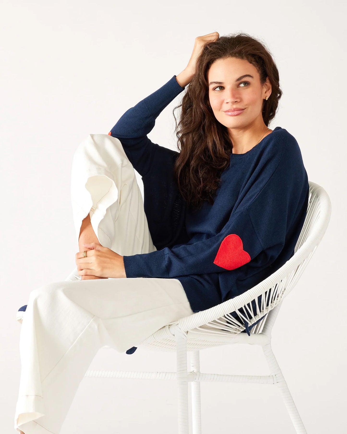 Amour Sweater - Navy by MERSEA