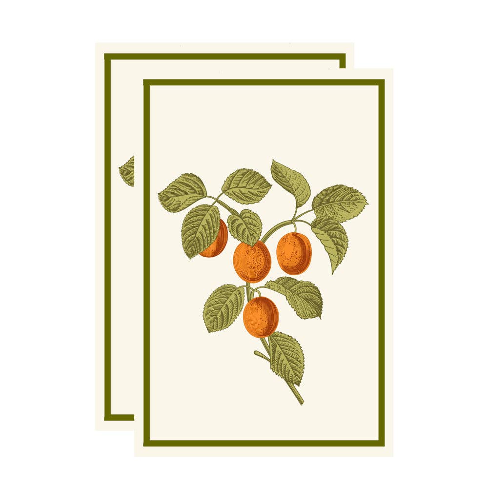 Apricot Floursack Kitchen Towel by Mahogany