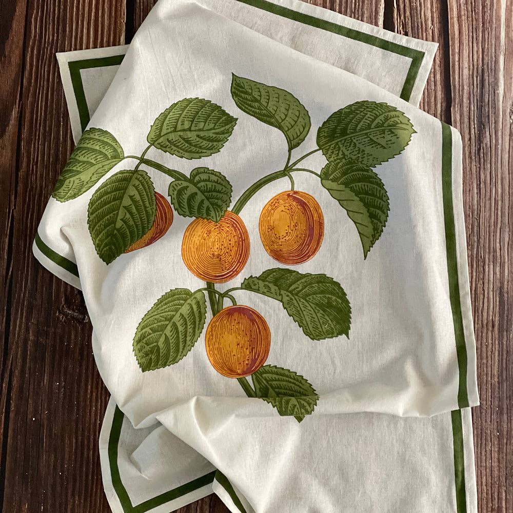 Apricot Floursack Kitchen Towel by Mahogany